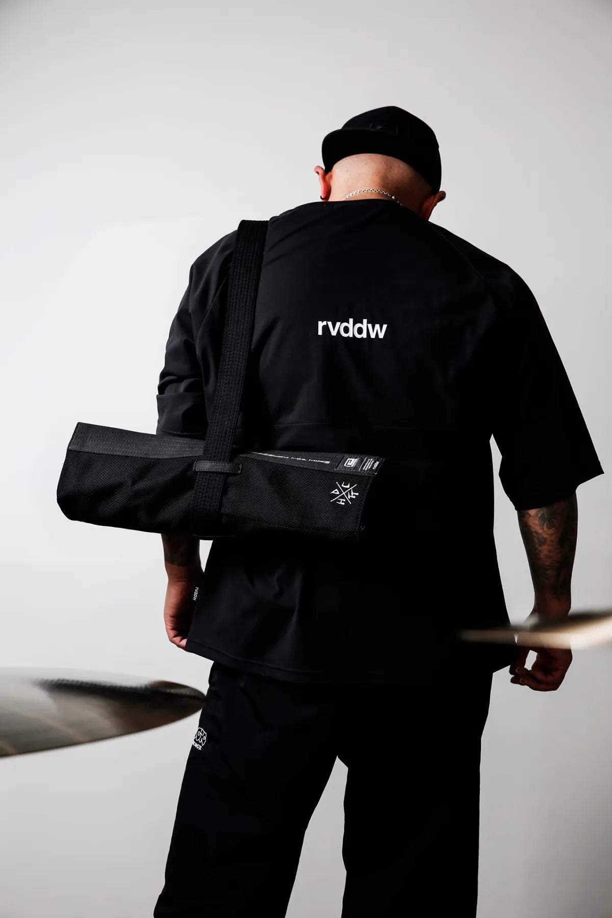 Drum Stick Case with Portable Black Belt.