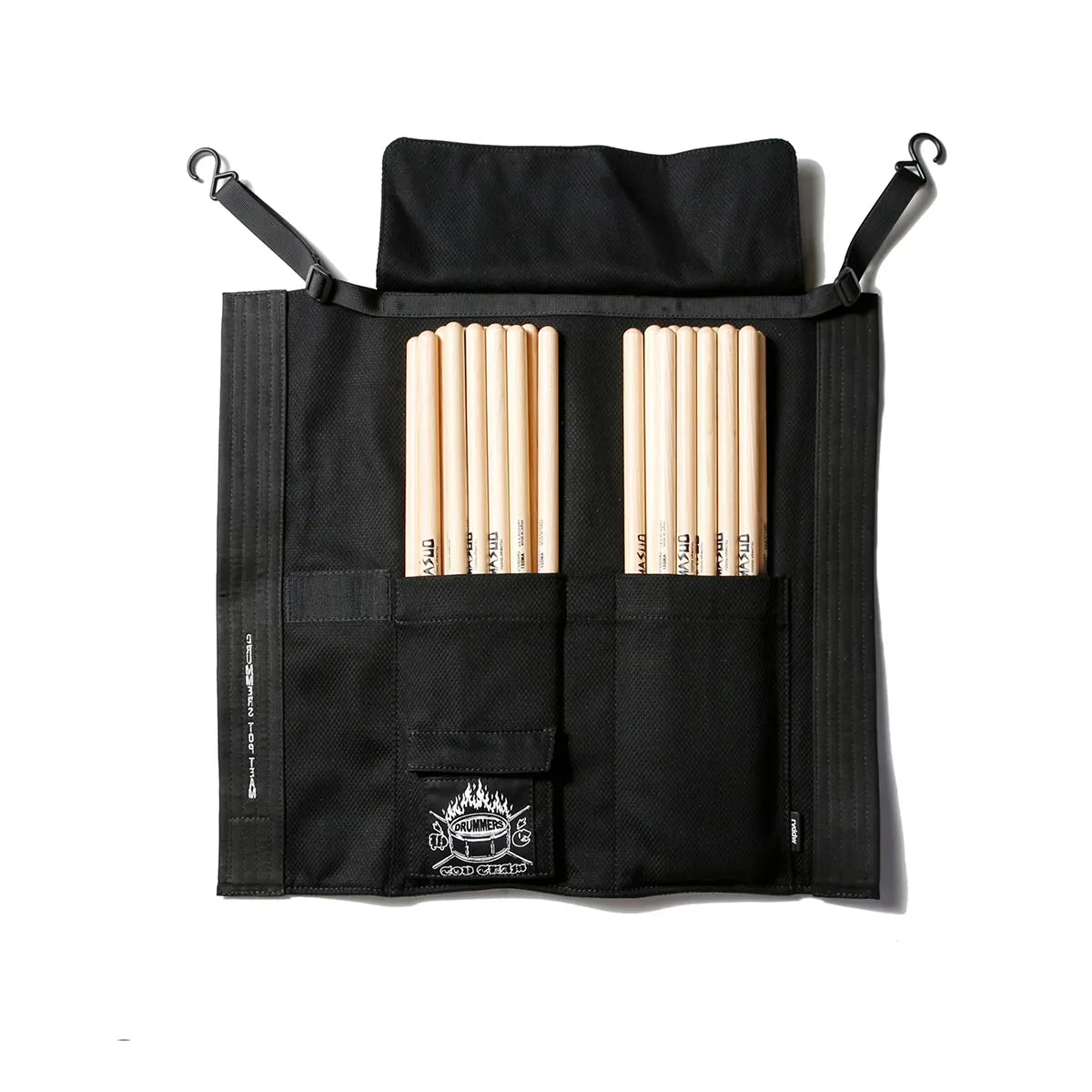 Drum Stick Case with Portable Black Belt.