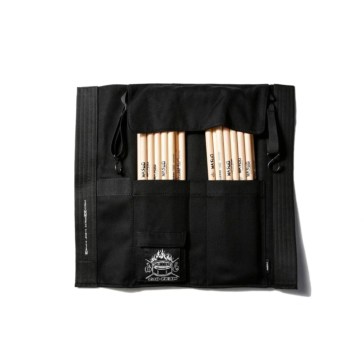 Drum Stick Case with Portable Black Belt.