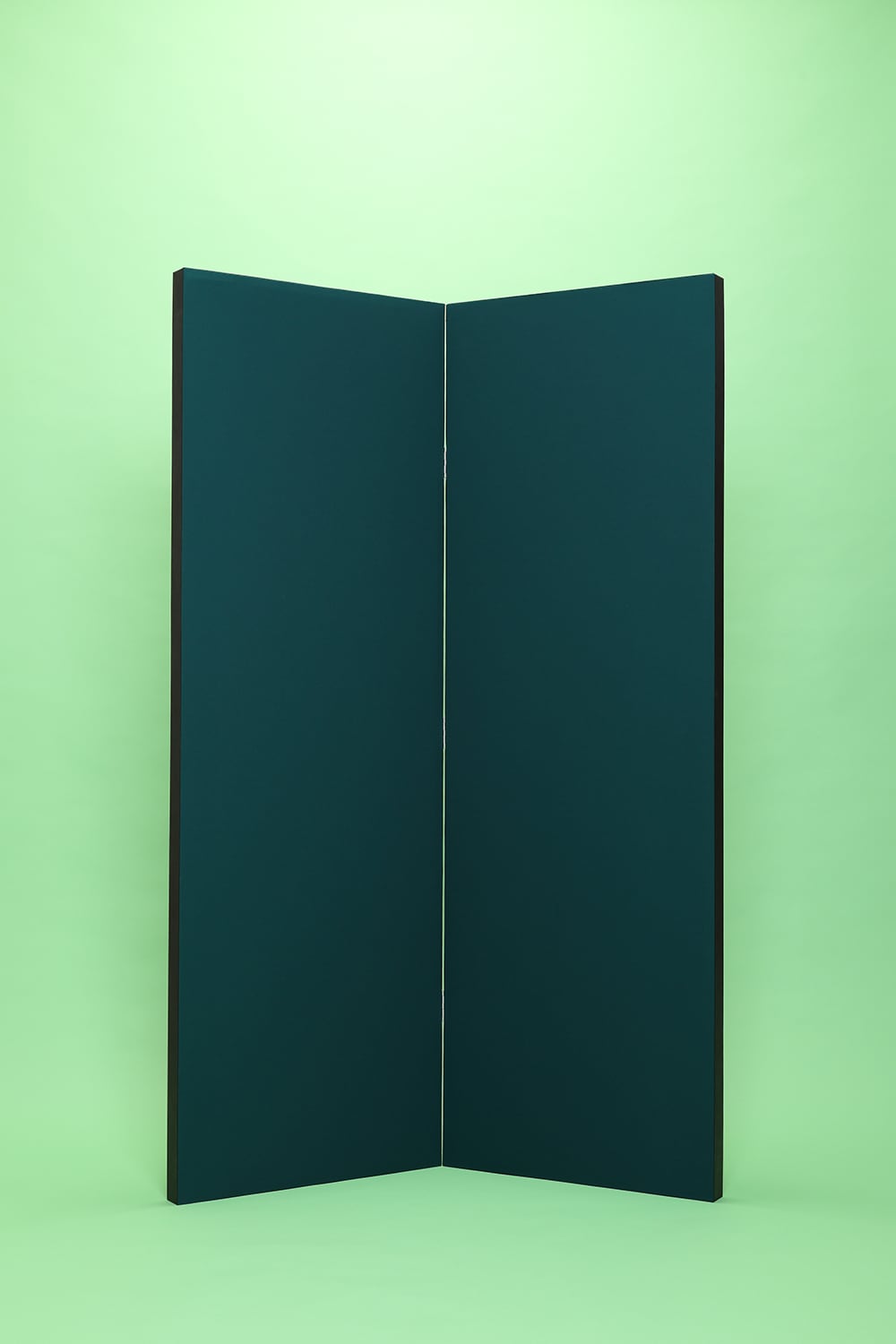 Foldable Acoustic Panels TWOFOLD. Green.