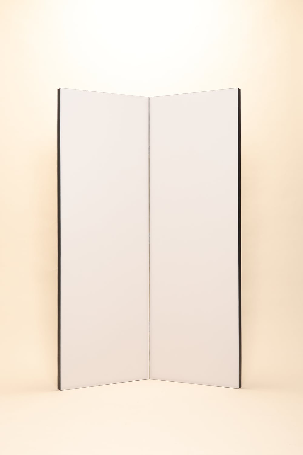 Foldable Acoustic Panels TWOFOLD. Ivory.
