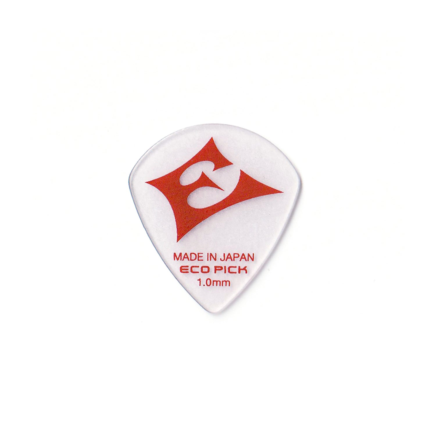 JAZZ Guitar Picks 1.0mm. Eco pick. Eco friendly guitar picks made of 100% PET bottles. Boost clear tone and exceptional durability.