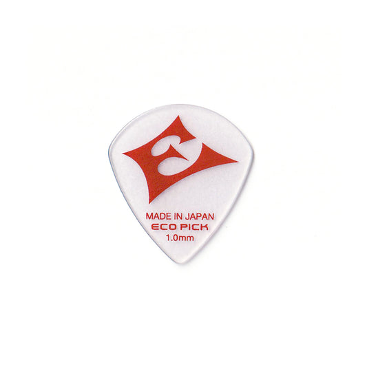 JAZZ Guitar Picks 1.0mm. Eco pick. Eco friendly guitar picks made of 100% PET bottles. Boost clear tone and exceptional durability.