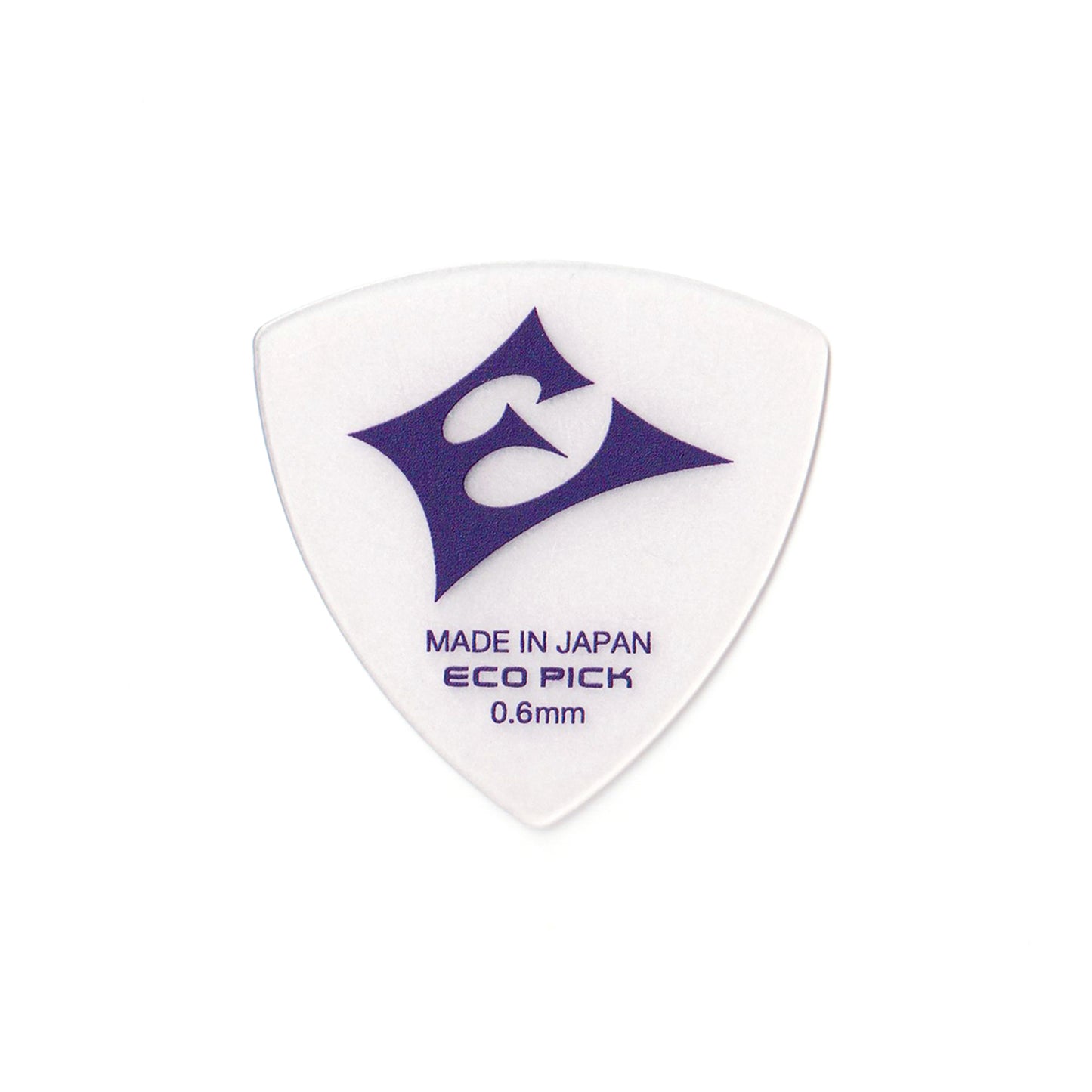 ONIGIRI , Rounded Triangle, Guitar Picks 0.6mm. Eco pick. Eco friendly guitar picks made of 100% PET bottles. Boost clear tone and exceptional durability.