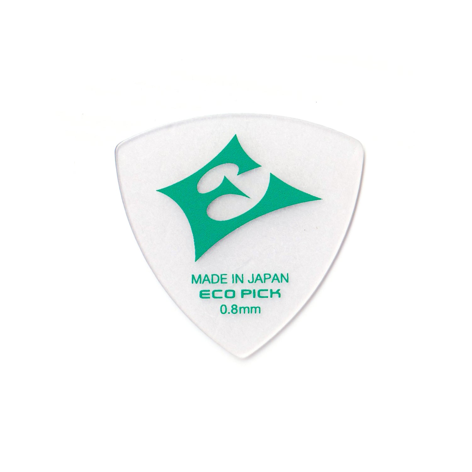 ONIGIRI, Rounded Triangle, Guitar Picks 0.8mm. Eco pick. Eco friendly guitar picks made of 100% PET bottles. Boost clear tone and exceptional durability.