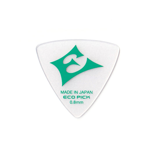SANKAKU, Triangle, Guitar Picks 0.8mm. Eco pick. Eco friendly guitar picks made of 100% PET bottles. Boost clear tone and exceptional durability.