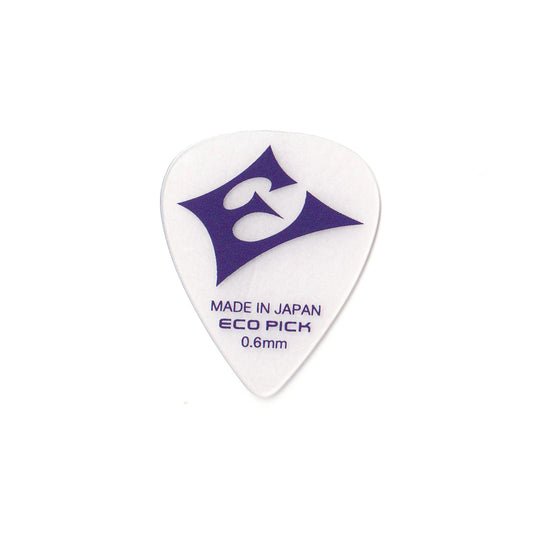 TEARDROP Guitar Picks 0.6mm. Eco pick. Eco friendly guitar picks made of 100% PET bottles. Boost clear tone and exceptional durability.