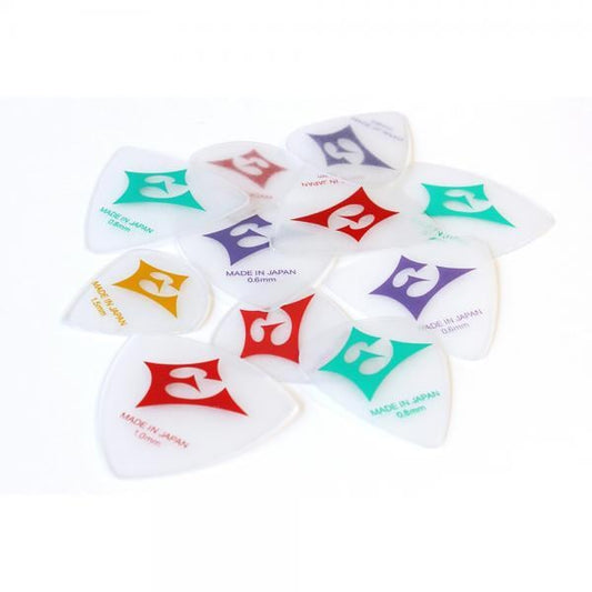 Assorted variety guitar picks 12-pack