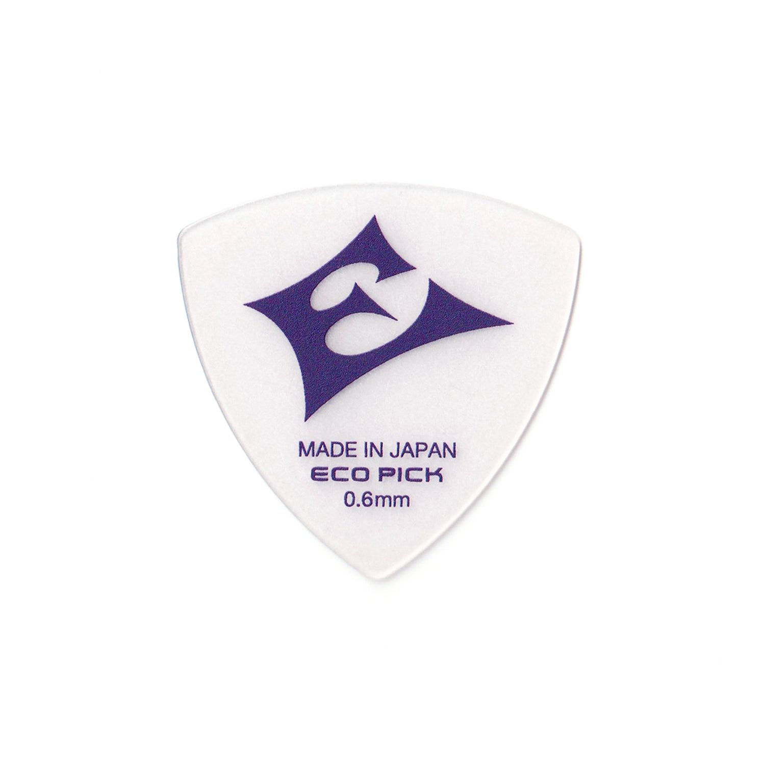 ONIGIRI , Rounded Triangle, Guitar Picks 0.6mm - 6 Pack【ECO PICK】