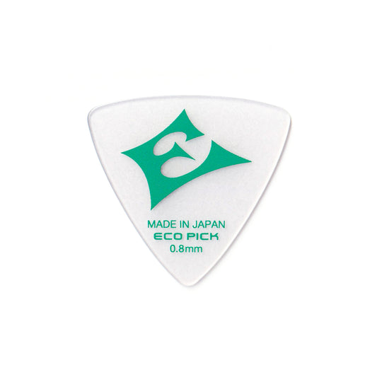 SANKAKU, Triangle, Guitar Picks 0.8mm - 6 Pack【ECO PICK】